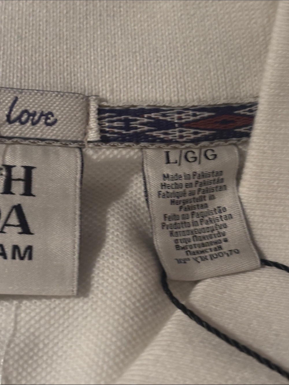 Scotch & Soda White Polo with Gray Accent - Picture 3 of 12